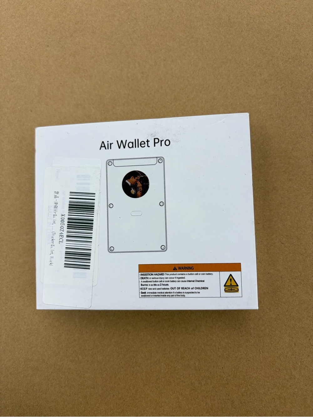 Air Wallet Pro Slim Black Card Wallet